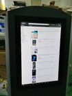 ชั้นยืน Capacitive Touch Screen Kiosk 12.1 &amp;#39;&amp;#39; เครื่องพิมพ์ความร้อนสำหรับการสั่งซื้อการชำระเงิน