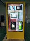 IP65 4000cd / m2 65 &quot;1080x1920 Lcd Advertising Touch Kiosk