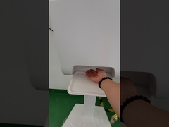 ป้ายดิจิทัลพร้อมหน้าจอสัมผัส LCD พร้อมเครื่องจ่ายเจลล้างมือ