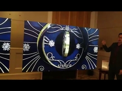 วิดีโอวอลล์โฆษณาในร่ม ขอบบางพิเศษ ต่อภาพหลายจอ