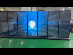 69.3 นิ้วภายใน LCD ultra-thin ฟรียืนหน้าจอเต็มจอป้ายดิจิตอล