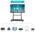 ป้ายดิจิตอล Multi Touch ขนาด 75 นิ้ว UHD Smart Whiteboard Interactive