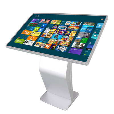 All In One PC 43&quot; ห้างสรรพสินค้า Kiosk หน้าจอสัมผัสแบบอินฟราเรดหรือแบบ Capacitive