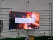 ผนังวิดีโอโฆษณาในร่มฝาแคบ Mulit Splicing Digital Signage Video Wall