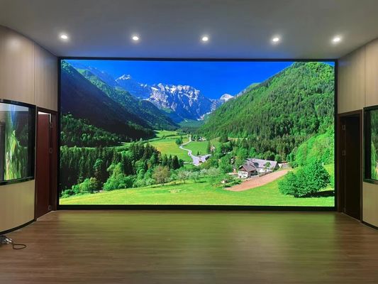 COB Mini LED HD Direct Display Indoor LED TV สําหรับการประชุมในสํานักงานฉลาด หน้าจอใหญ่ 135&quot;
