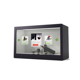 หน้าจอ LCD แบบภายในโปร่งใสหน้าจอสัมผัสแบบ คา แตะ ด้วย CE FCC 3C RoHS