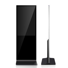 การโฆษณาแบบสัมผัสหน้าจอสัมผัสแบบ เต็ม HD บางเฉียบแสดง Wifi 3G 4G IR Remote Control