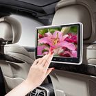 10 นิ้ว Seatback Car จอ LCD HD พร้อมเครื่องเล่นดีวีดีภาพวาด UV เครื่องส่งสัญญาณ IR FM