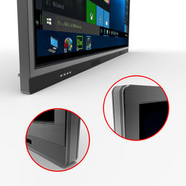 ป้ายโฆษณาดิจิทัลแบบติดผนังแบบแอลซีดีแบบ Wifi แบบดิจิทัลแบบไร้สายจอแสดงผล TFT หน้าจอสัมผัส ร้านเล็ก 400 Cd / m