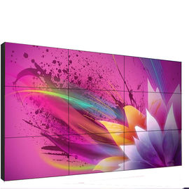 กรอบรูปผนังด้านนอกซูเปอร์แคบ 46 &amp;quot;4K DID 3.5mm ฝาผนังวิดีโอ 3x3