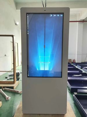 43-65 นิ้ว Outdoor Touch Screen Kiosk ความละเอียด 1920x1080