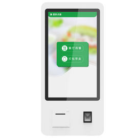 32 "สแกนเครื่อง QR Kiosk แบบบริการตนเองความละเอียด 1920 * 1080 พร้อมการรับประกัน 1 ปี
