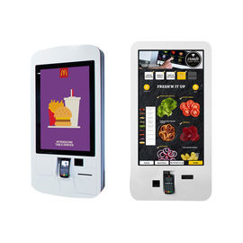 32 "สแกนเครื่อง QR Kiosk แบบบริการตนเองความละเอียด 1920 * 1080 พร้อมการรับประกัน 1 ปี