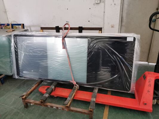 ป้ายดิจิทัลแบบมัลติทัช CPU Quad-core พร้อมการตอบสนองการสัมผัส 6 มิลลิวินาที และความทนทานต่อการสัมผัส 50 ล้านครั้ง เหมาะสำหรับร้านค้าปลีก