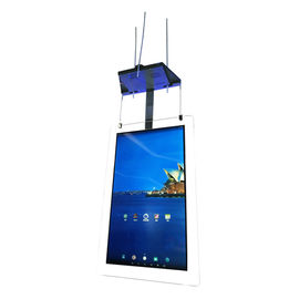 กระดาษ OLED บางแขวนติดผนังป้ายดิจิตอลกระจก 55 &quot;AC100V-240V