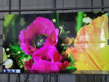 โซลูชัน 4k แบบแร็ค / ติดผนัง Zero Bezel Video Wall 49 55 นิ้วอินฟราเรด Touch