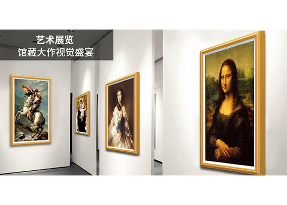 โฆษณา Hd Touch Android กรอบรูปไม้ดิจิตอล 50 &quot;ป้ายสถานีอากาศ