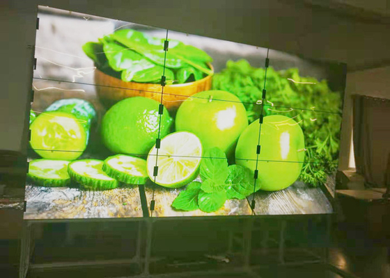 จอแสดงผล LCD แบบฝาแคบขนาด 65 นิ้ว 1.8 มม. PAL Splicing LCD Video Wall