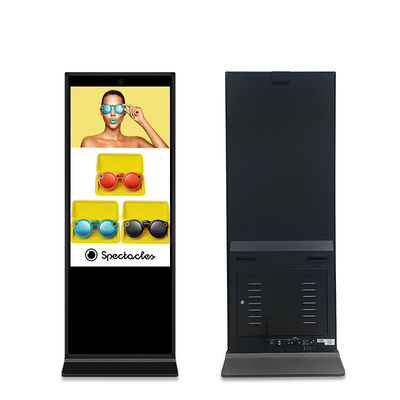 ตู้โฆษณาหน้าจอสัมผัสอินฟราเรดขนาด 43 นิ้วแนวตั้ง Android ตู้ป้ายดิจิตอล