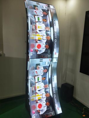 เครื่องเล่นโฆษณาแบบตั้งพื้น OLED 55 