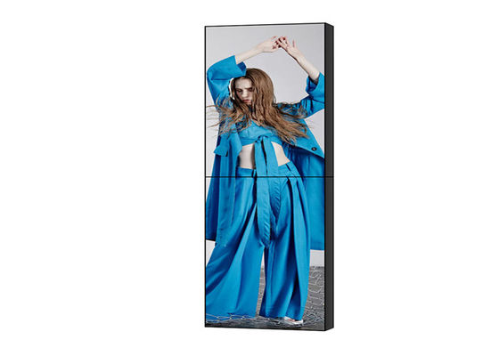 ผนังวิดีโอแอลซีดีทีวีขนาด 55 นิ้วป้ายโฆษณาดิจิทัลแสดงโฆษณา Media Player หน้าจอคมชัด