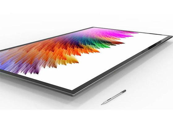 ป้ายดิจิตอล 800 Nits ความสว่างสูง 55 นิ้ว 4K จอ LCD ตั้งพื้น Kiosk 5g Dual WiFi