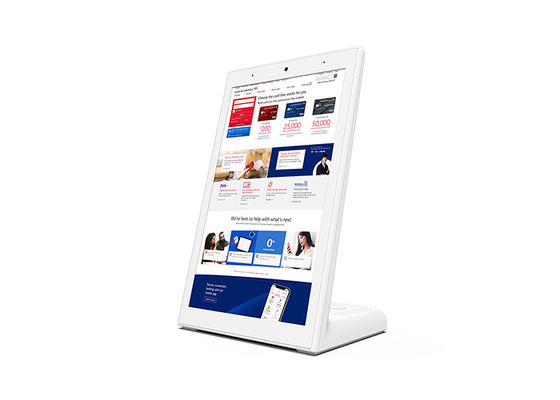 10 นิ้ว 1920 * 1080 200cd / m2 ติดผนัง Digital Signage 20W